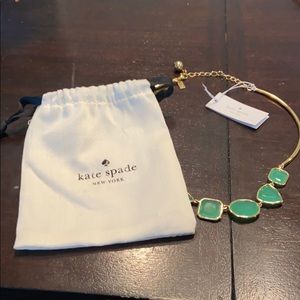 Green Kate Spade necklace !! New